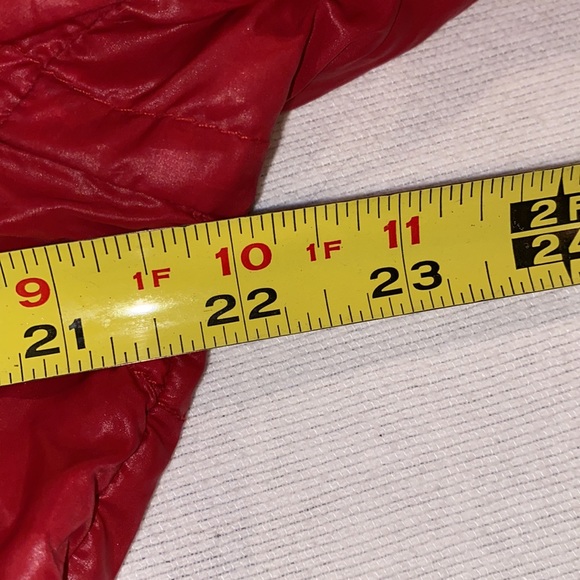 Calvin Klein women’s pink packable lightweight premium down jacket size large - Picture 8 of 10